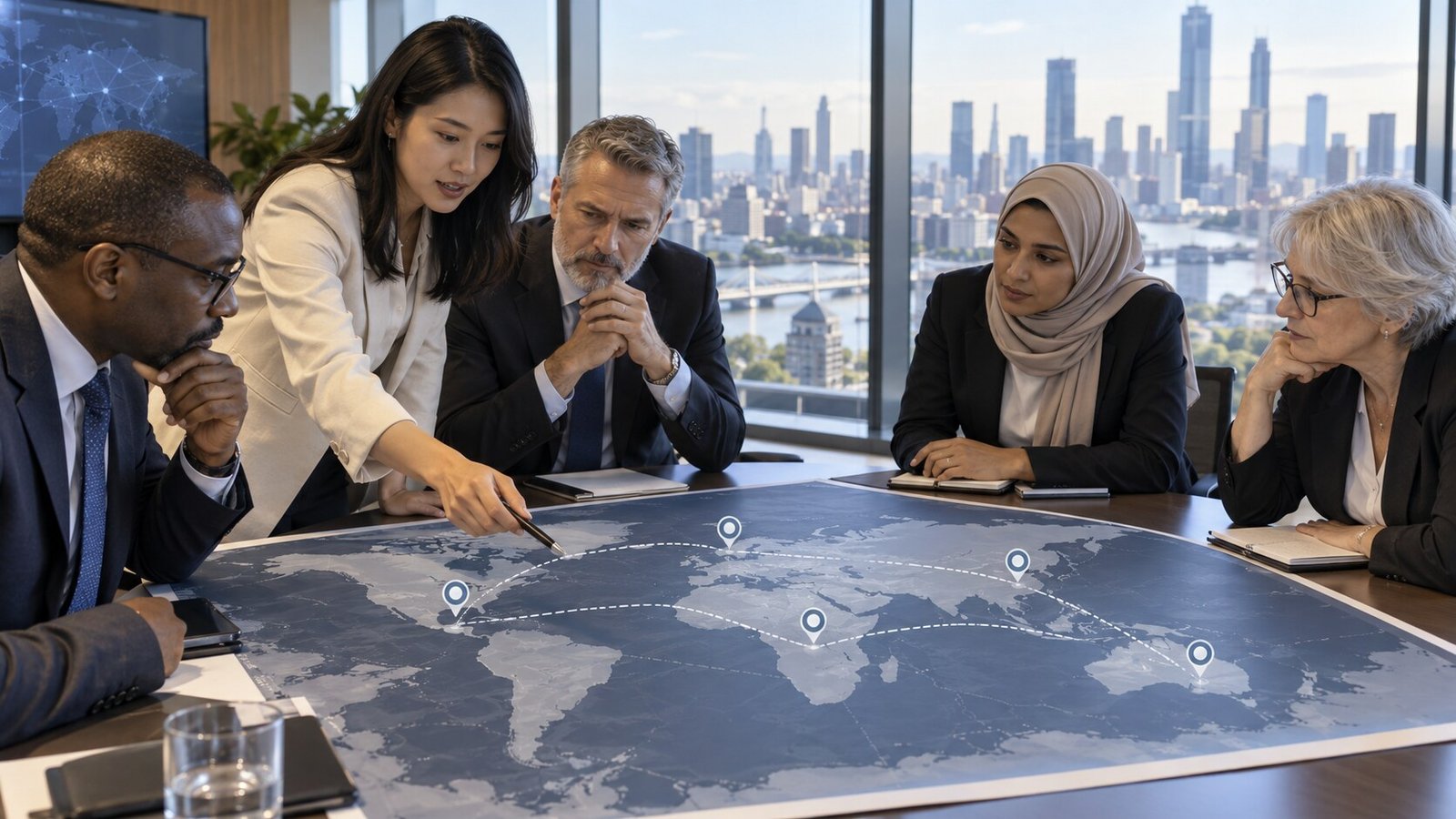 Advisers reviewing international and public-sector AI routes