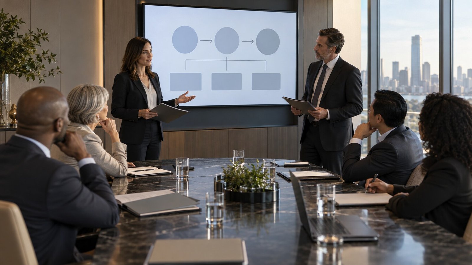 Advisers presenting an integrated technology transformation entry offer