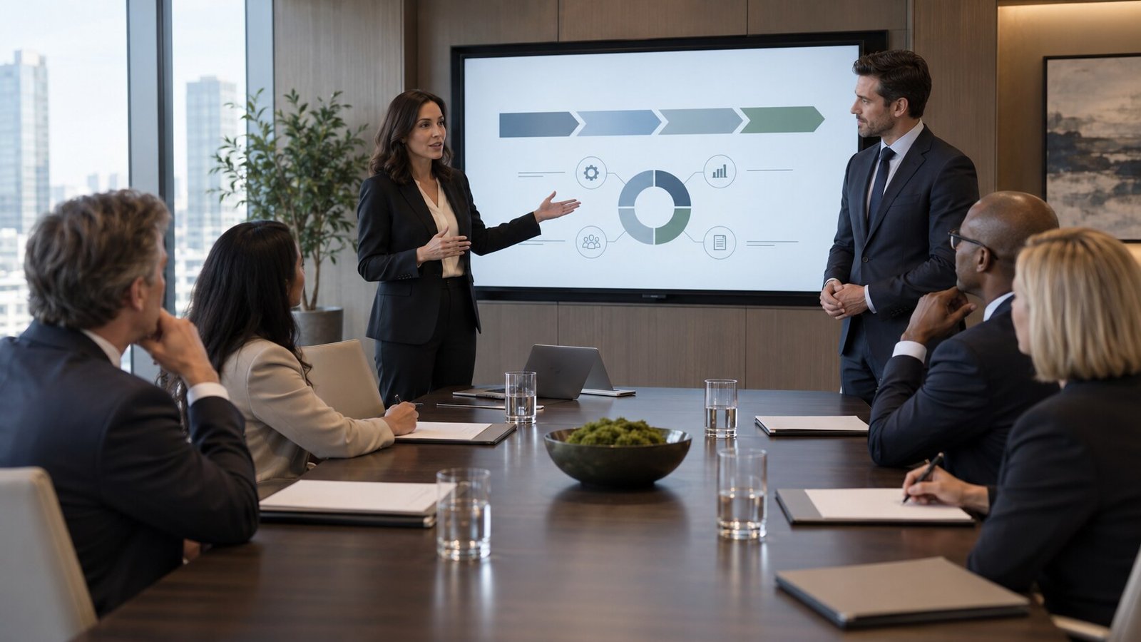 Advisers presenting an automation and operating-model entry offer